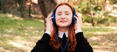 Reproductor del sitio Free Music Archive con canciones de artistas independientes