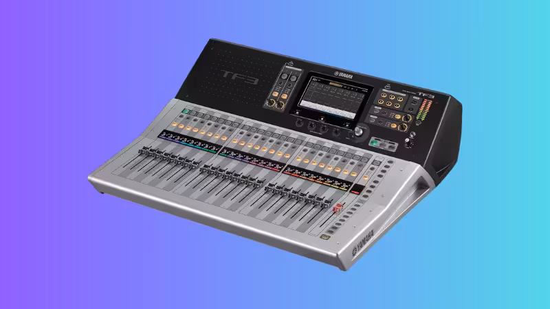 Mezcladora Digital Yamaha TF3 para Iglesias
