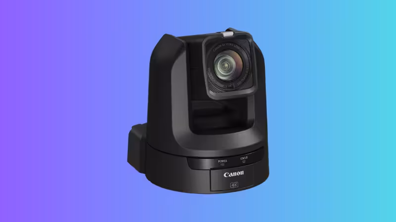 Cámara PTZ Canon CR-N300 4K para Transmisión