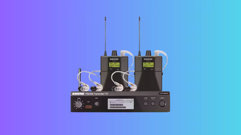 Sistema de Monitoreo Inalámbrico Shure PSM300