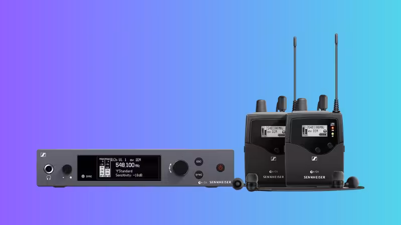 Sistema de Monitores Inalámbricos Sennheiser ew IEM G4