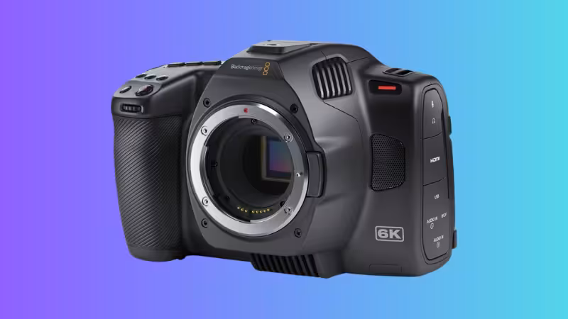 Blackmagic Pocket Cinema Camera 6K