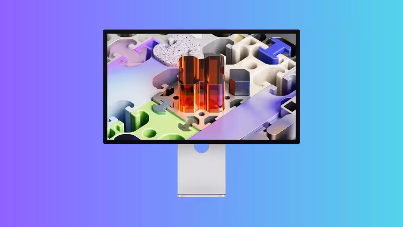 Apple Studio Display para Edición Profesional