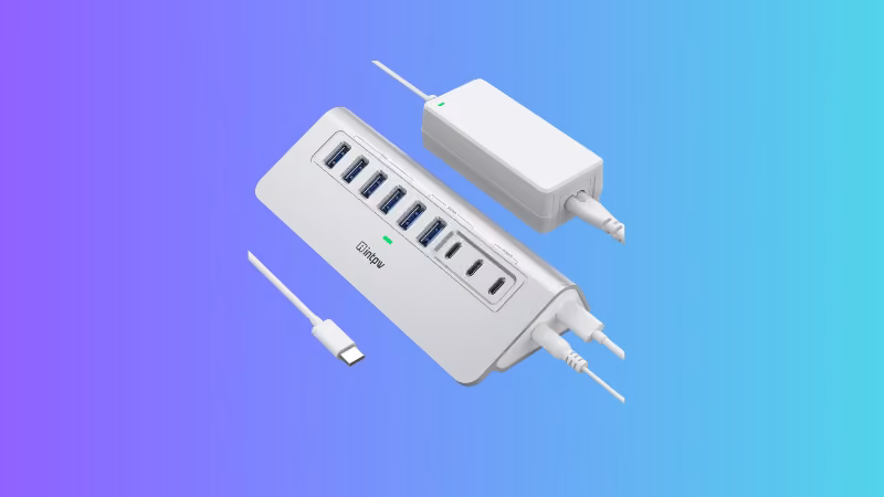 Hub USB 3.2 9 Puertos para Oficina