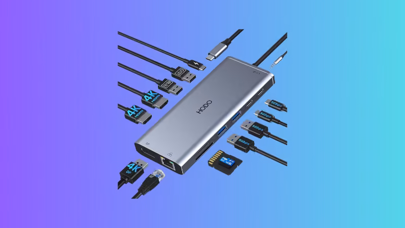 Estación de Acoplamiento USB-C 14 en 1